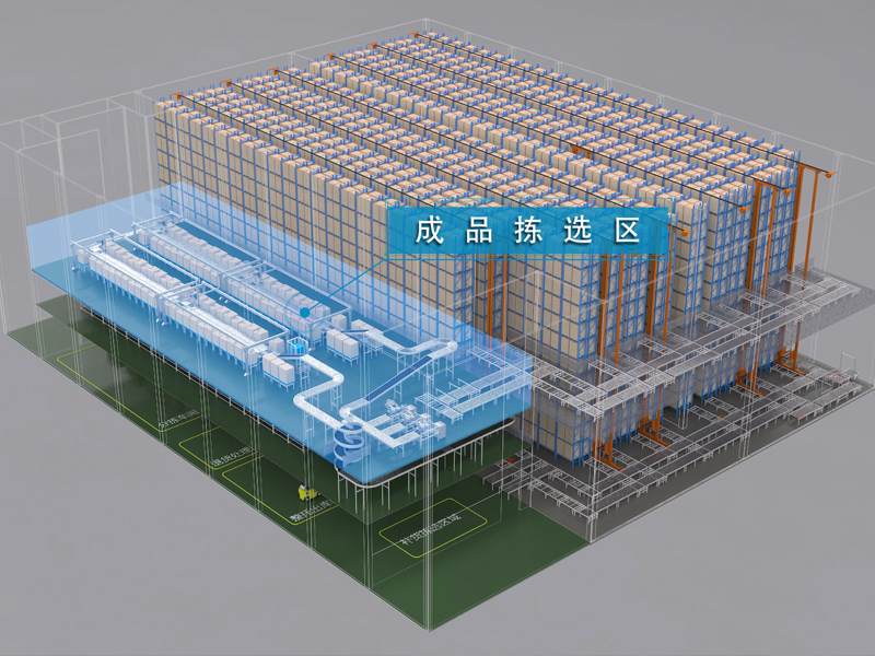 工业3d动画，智能仓储动画视频_工业机械效果图制作|维兴数字科技_工业类三维动画_3d建模工业动画制作